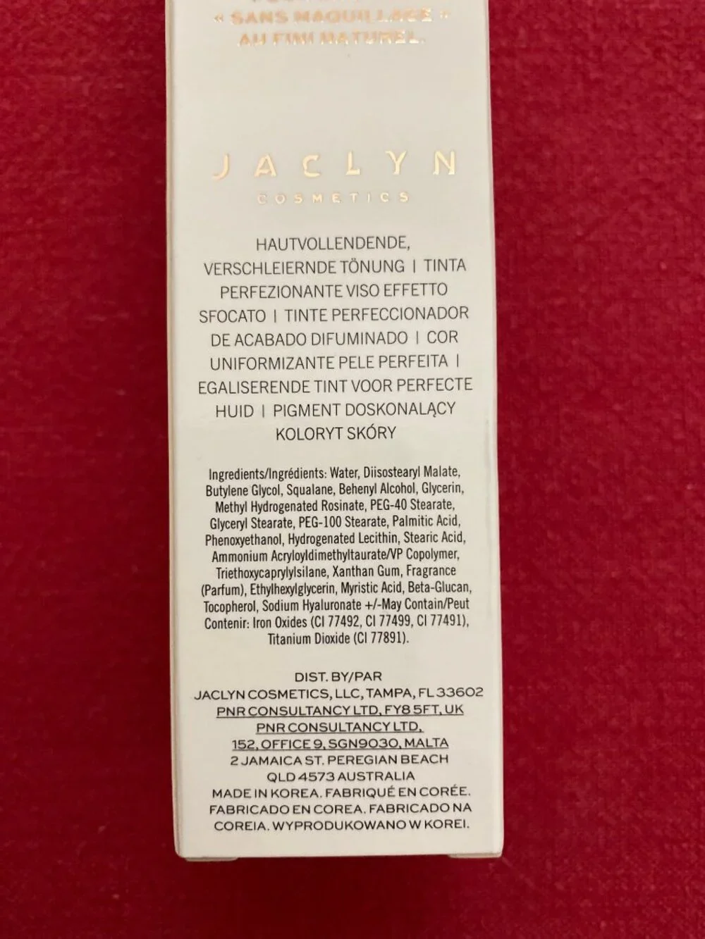 Jaclyn Cosmetics title jaclyn